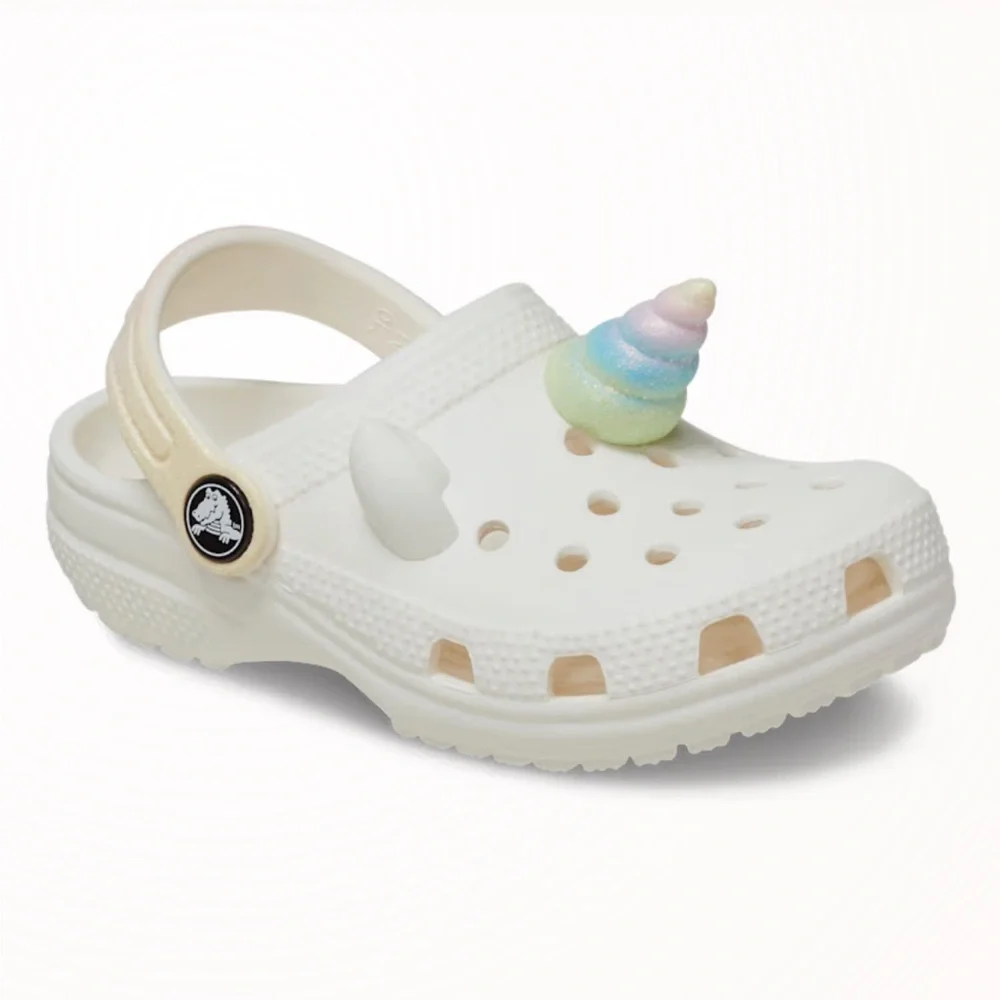 CROCS Kid Unicorn Clogs Toddler Classic I AM Rainbow Unicorn Clog Size C6 Size 6